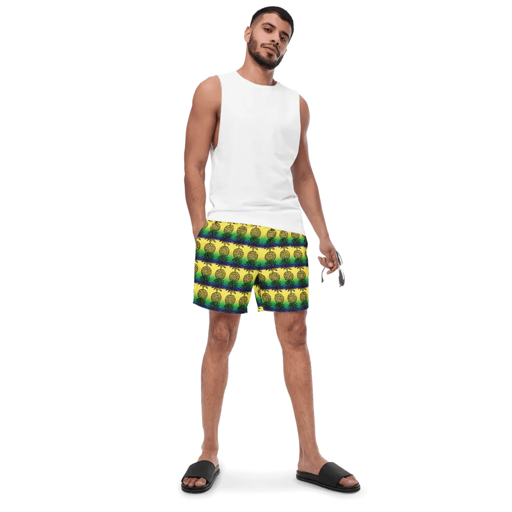 Upside Down Pineapples Swimming Trunks product image (4)
