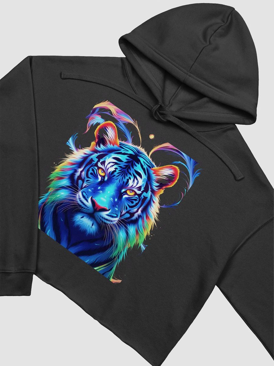 Neon Tiger Fleece Crop Hoodie Bella+Canvas (Women's) product image (25)