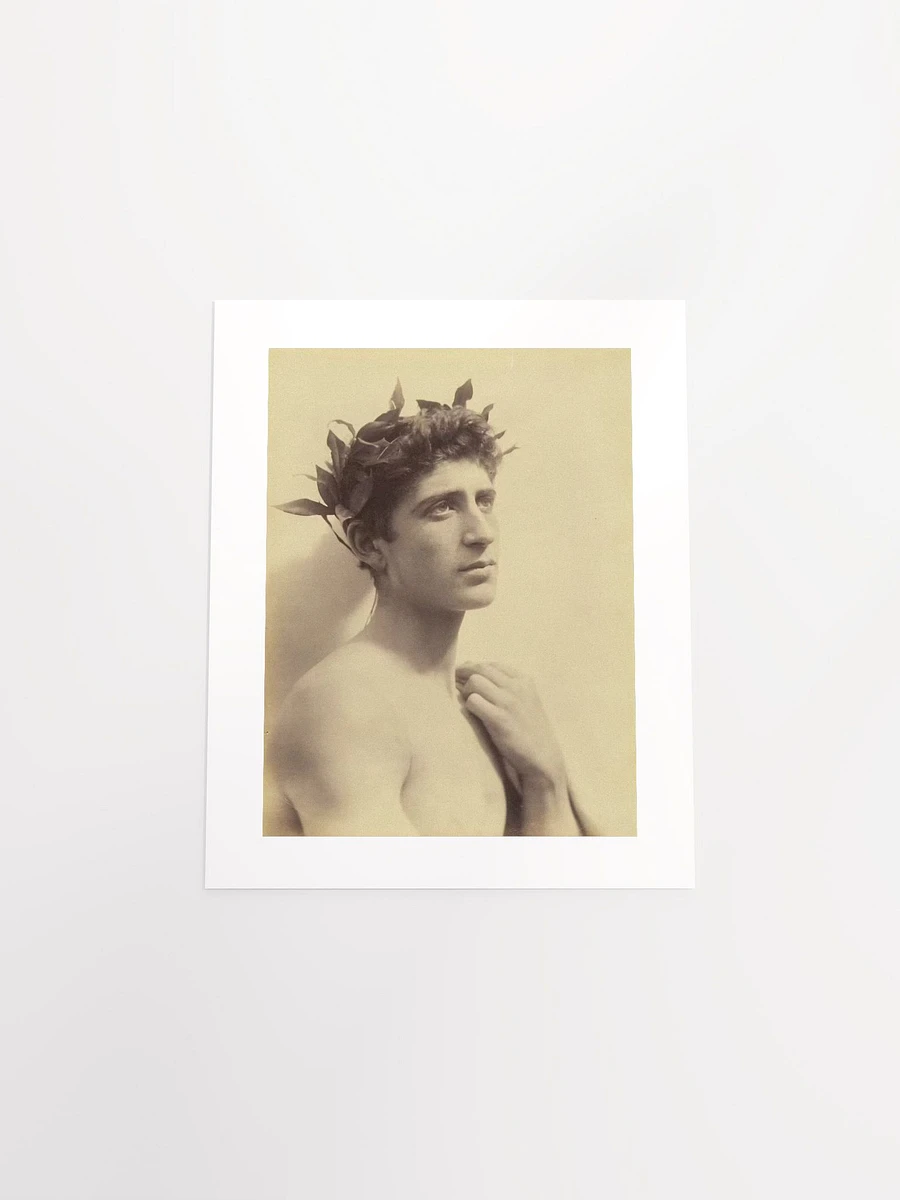 Youth Wearing A Laurel Wreath by Wilhelm von Gloeden (c. 1890) - Print product image (11)