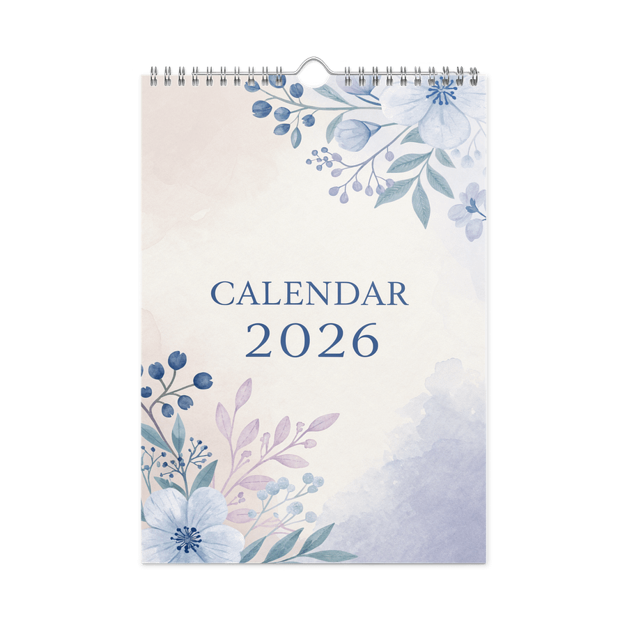 FLORAL INSPIRATIONAL QUOTES WALL CALENDAR 2026 product image (3)