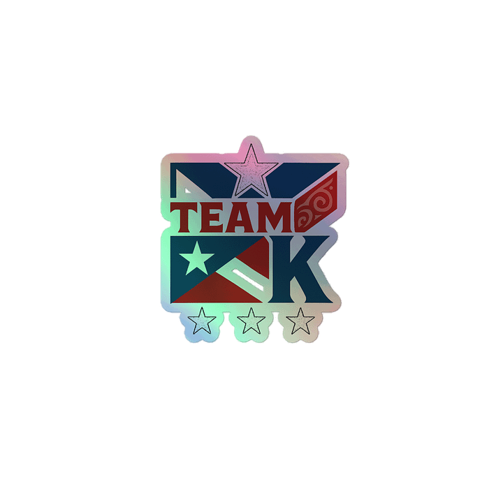 Team K Puerto Rico HOLOGRAPHIC" STICKERS product image (1)