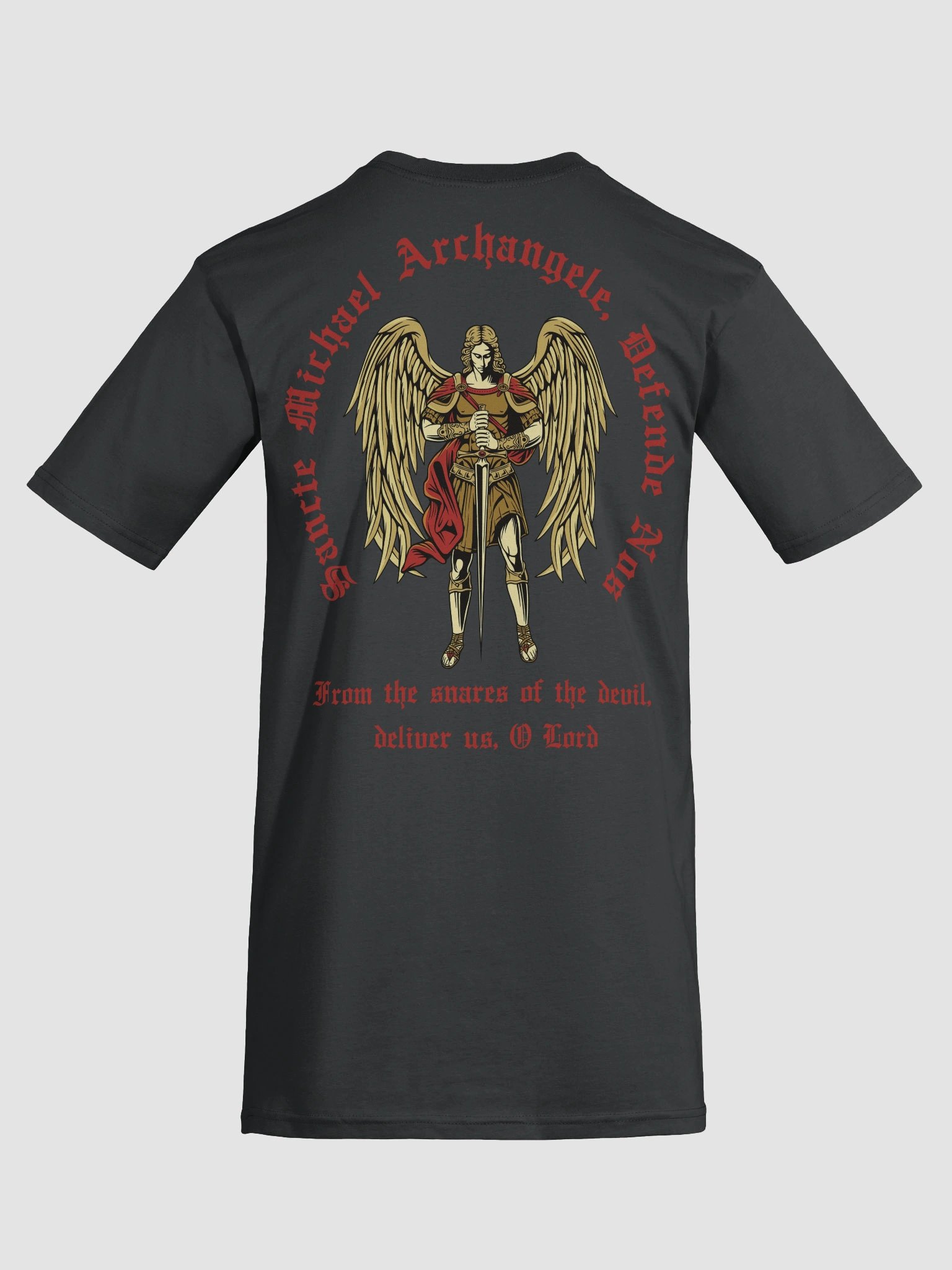 Saint Michael (Archangel) Merch Heavy Tee product image (6)