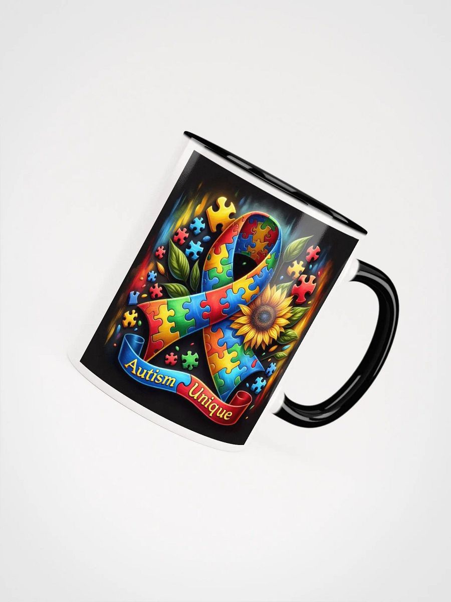 Autism Awareness Puzzle Ribbon Mug product image (7)