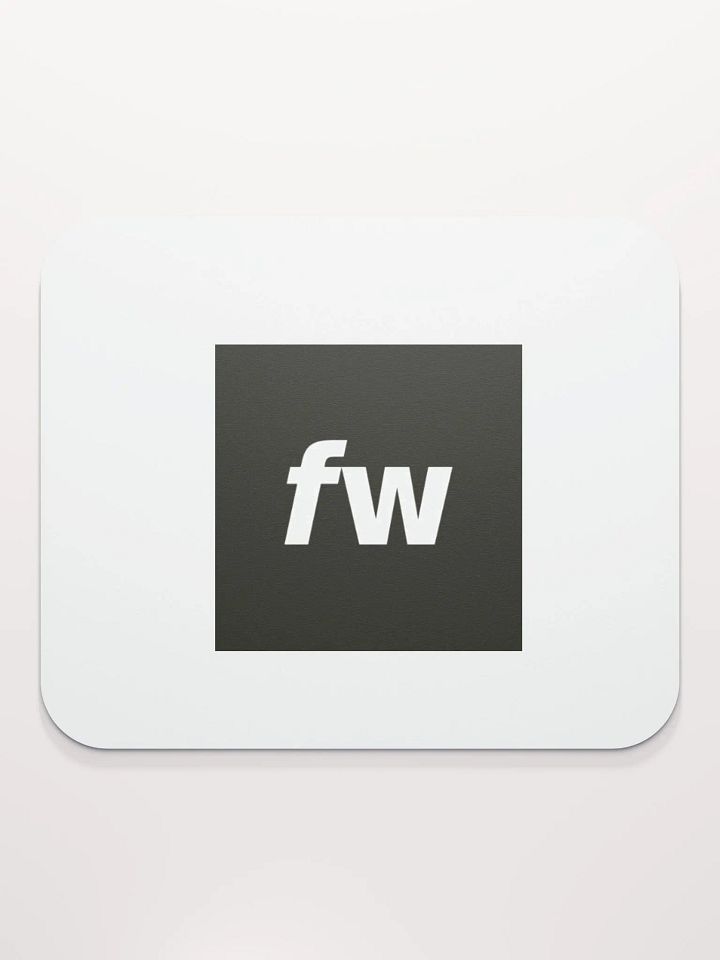 Bold fW Logo Mouse Pad product image (2)