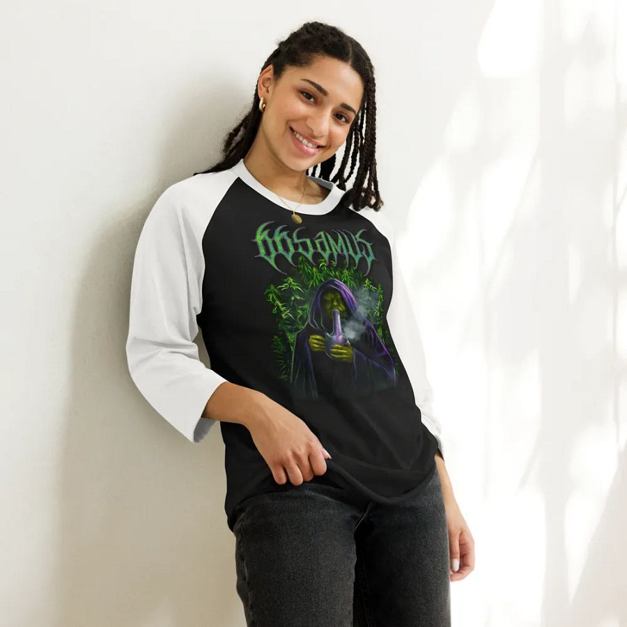 My Little Green Friend raglan product image (10)