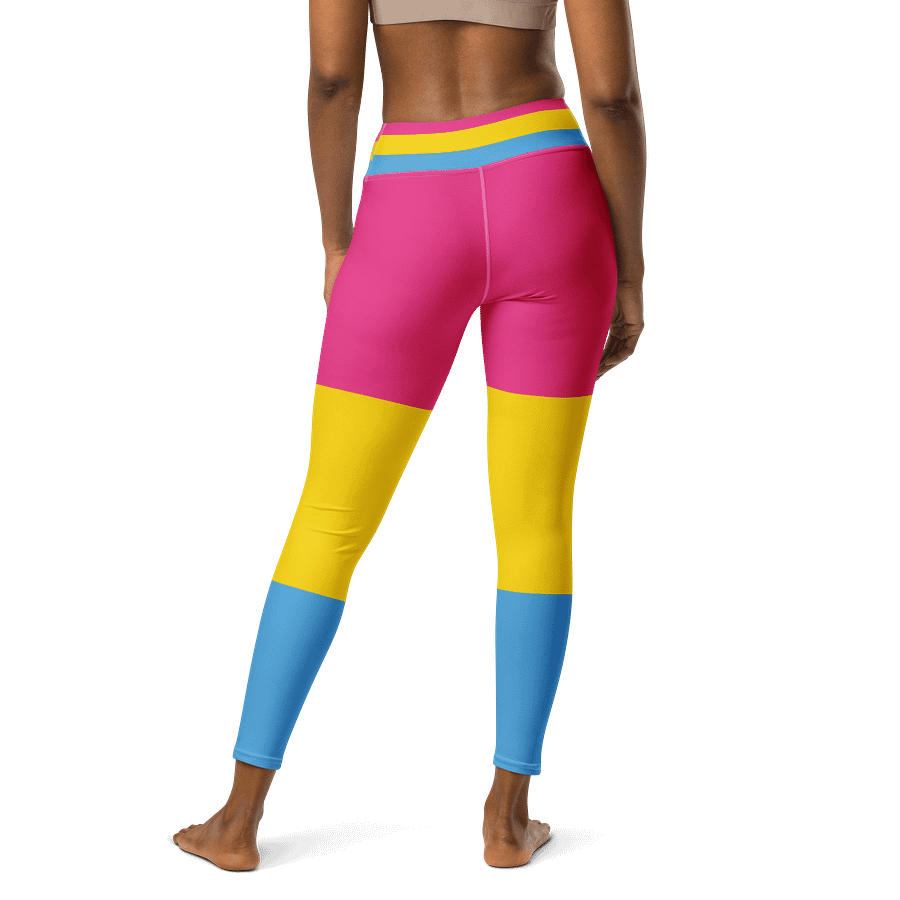 Pansexual Pride Flag Leggings product image (2)