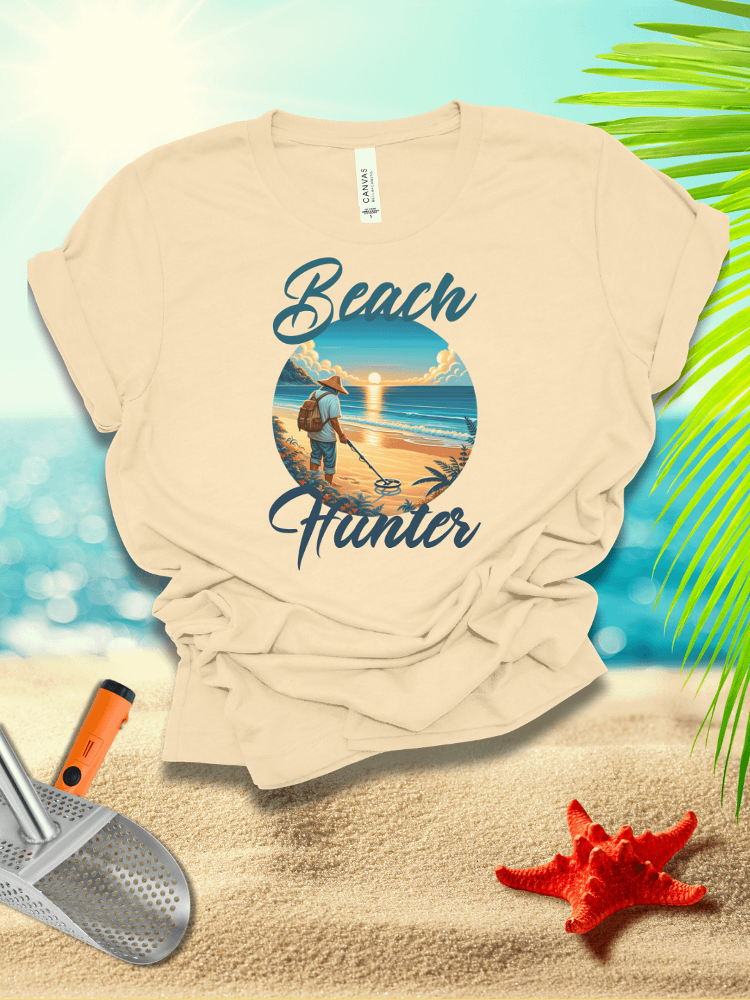 Sunset Shoreline Beach Hunter T-Shirt product image (1)