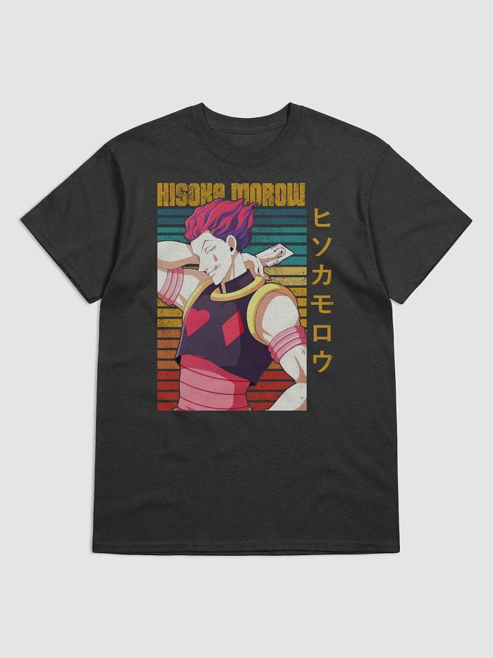 Hunter x Hunter Hisoka Morow Retro Style T-Shirt – Gildan Heavyweight product image (1)