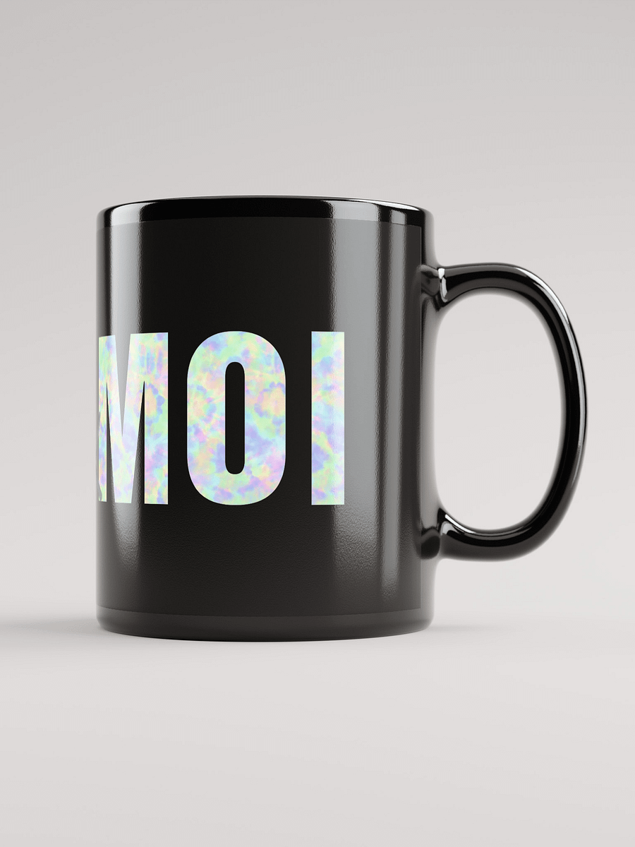 Mug Noir Toi et Moi - Décor irisé - Cadeau couple product image (1)