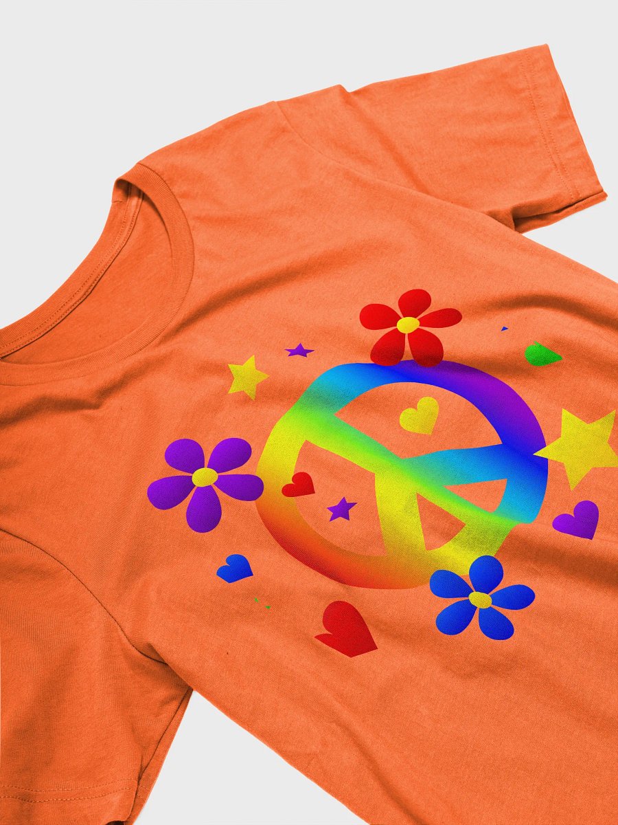 Peace T-Shirt Ladies Orange product image (3)