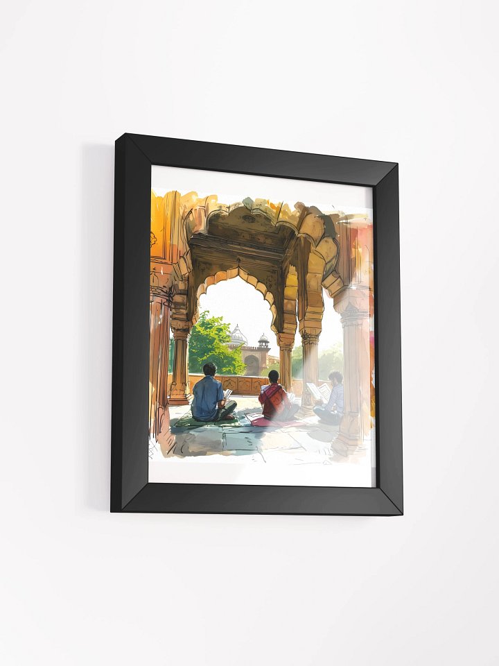 Vibrant Matte Wood-Framed Poster product image (9)