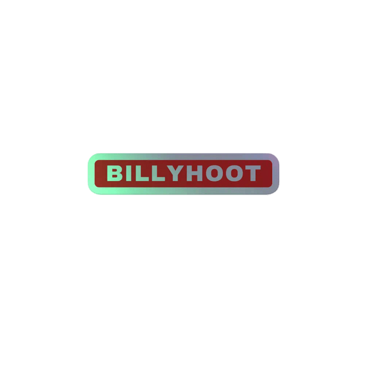 BILLYHOOT Holographic Sticker product image (2)