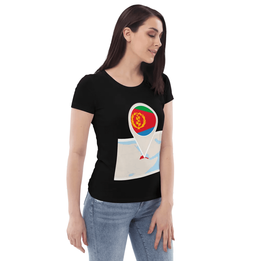 Eco-Friendly Flag Pin Women's Tee product image (8)