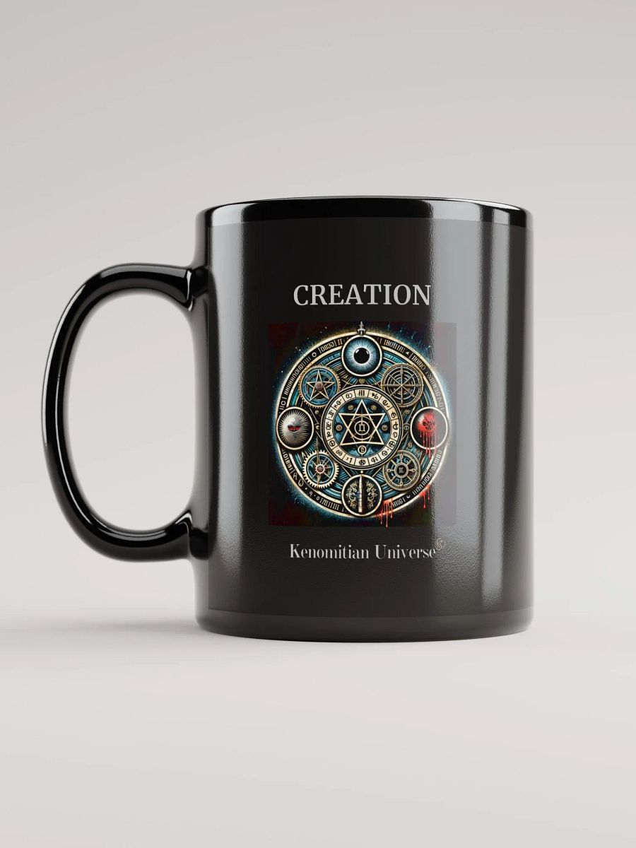 Creation | Black Glossy Mug product image (3)