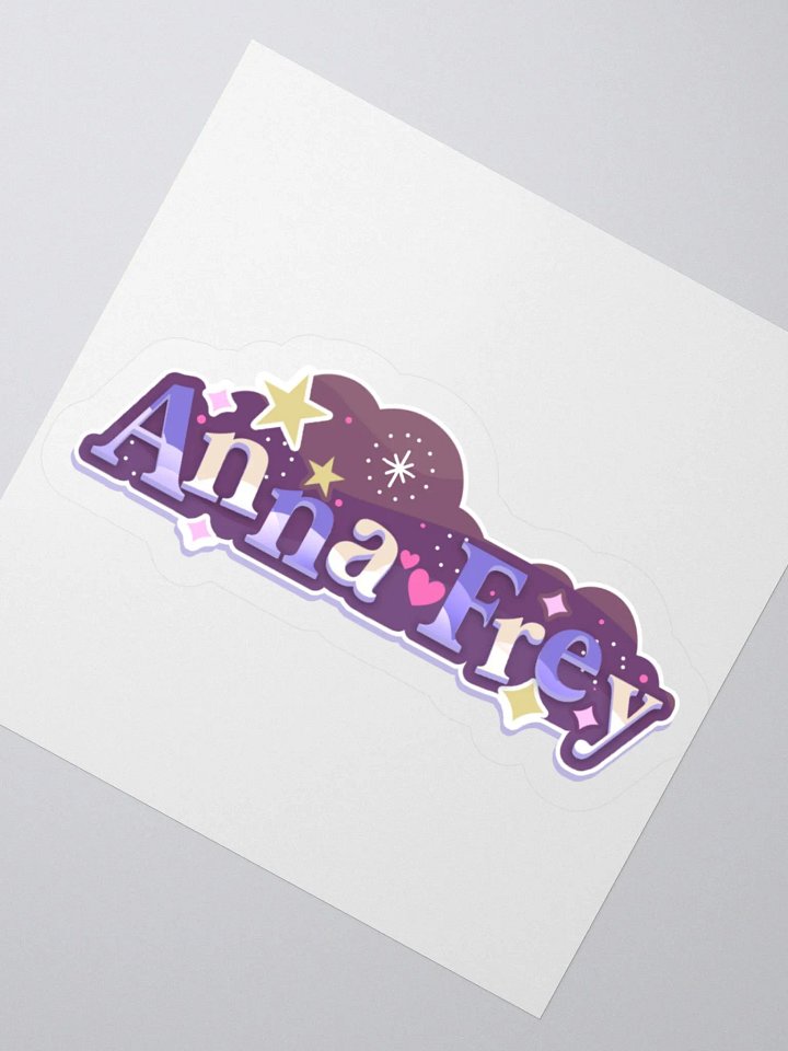 Anna Frey Logo Kiss Cut Stickers product image (2)