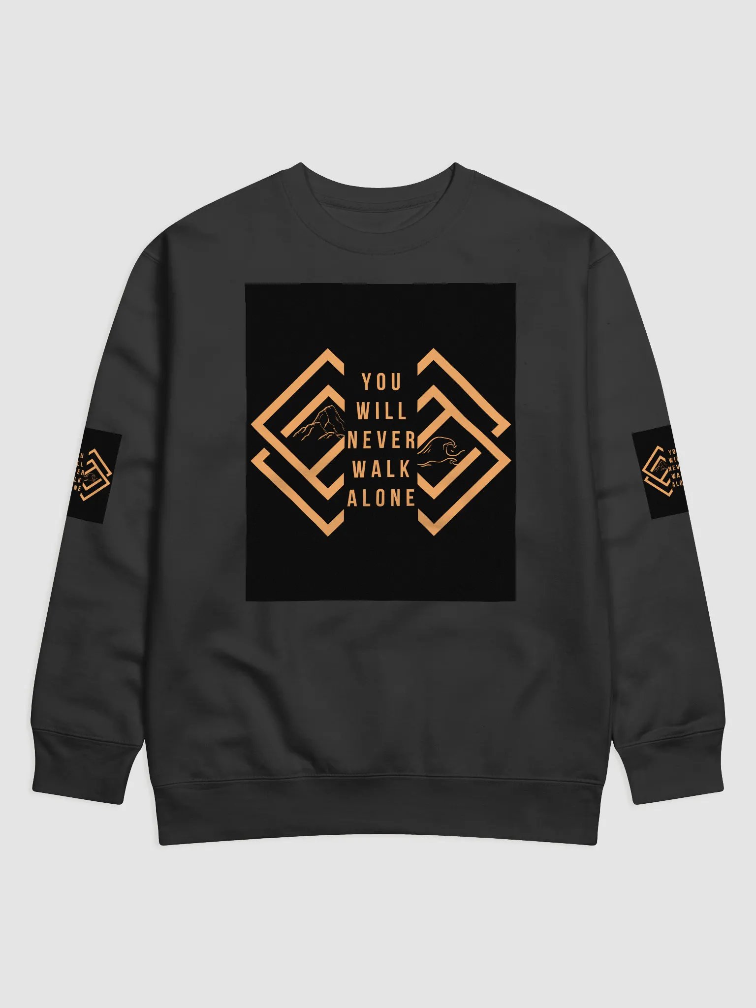 You Will Never Walk Alone Cotton Heritage Premium Sweatshirt product image (6)