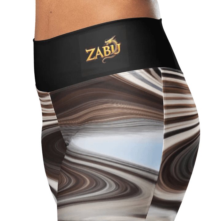 Swirl of Serenity Flare Leggings product image (1)
