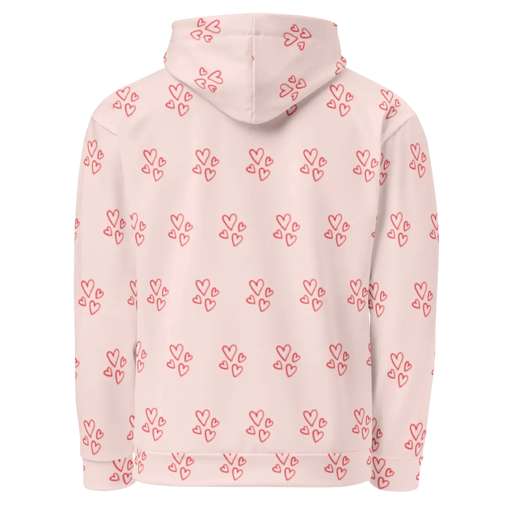 LingOrm Cartoon Design Valentine Unisex Hoodie product image (7)