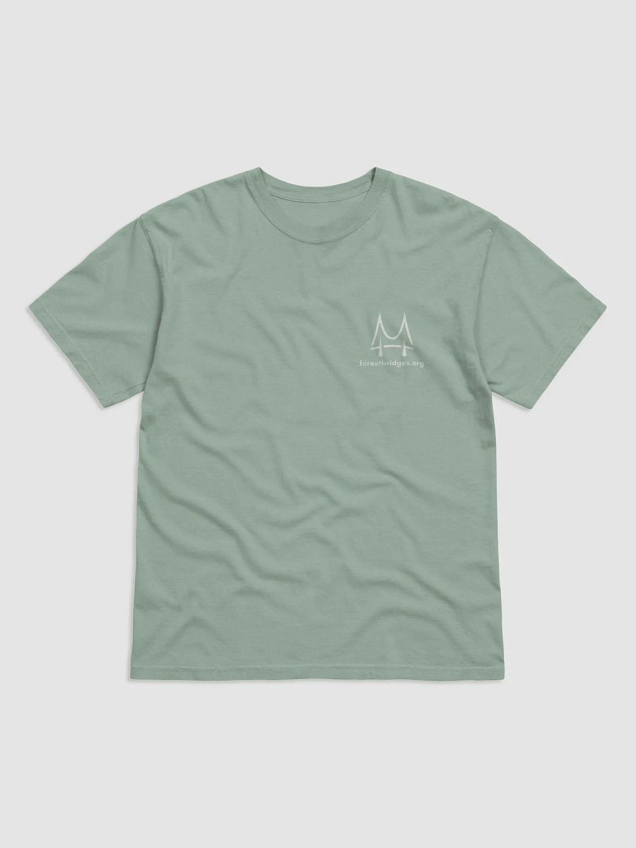 Forest Bridges Fall Colors T-shirts with Grayscale Logo & Emblem product image (1)