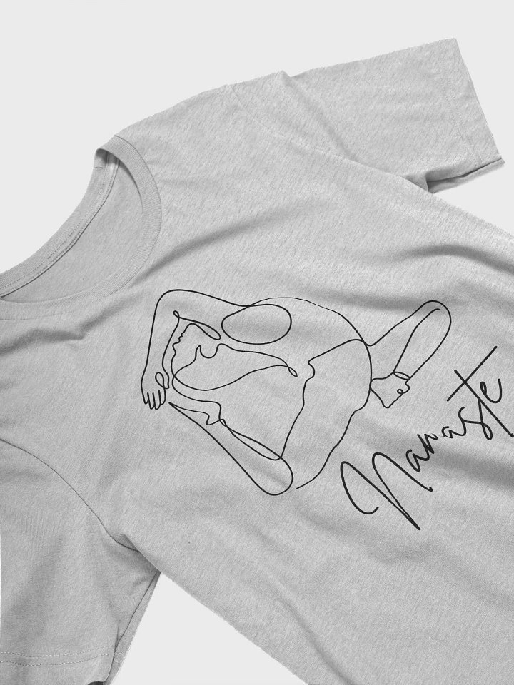 Flexible Yoga Namaste Line Art Supersoft Tee product image (2)