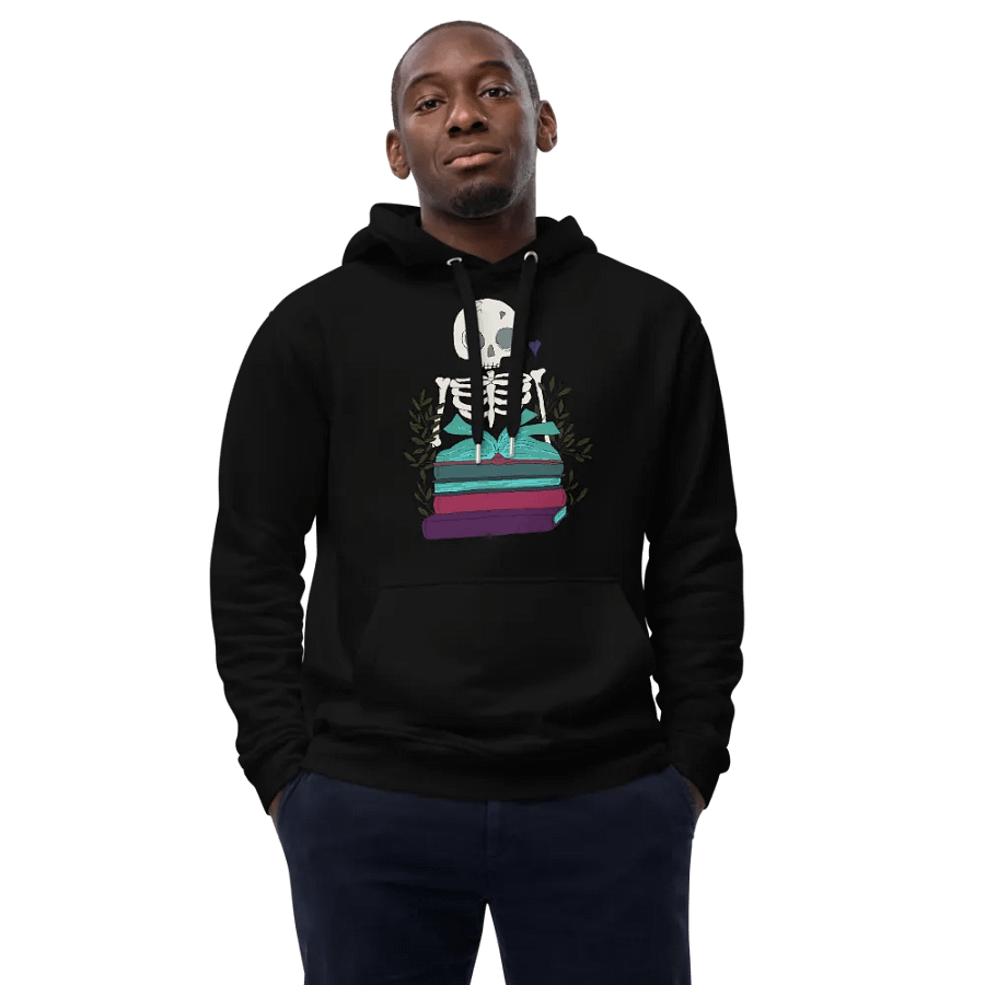 Skelly Book Club Eco Hoodie product image (4)