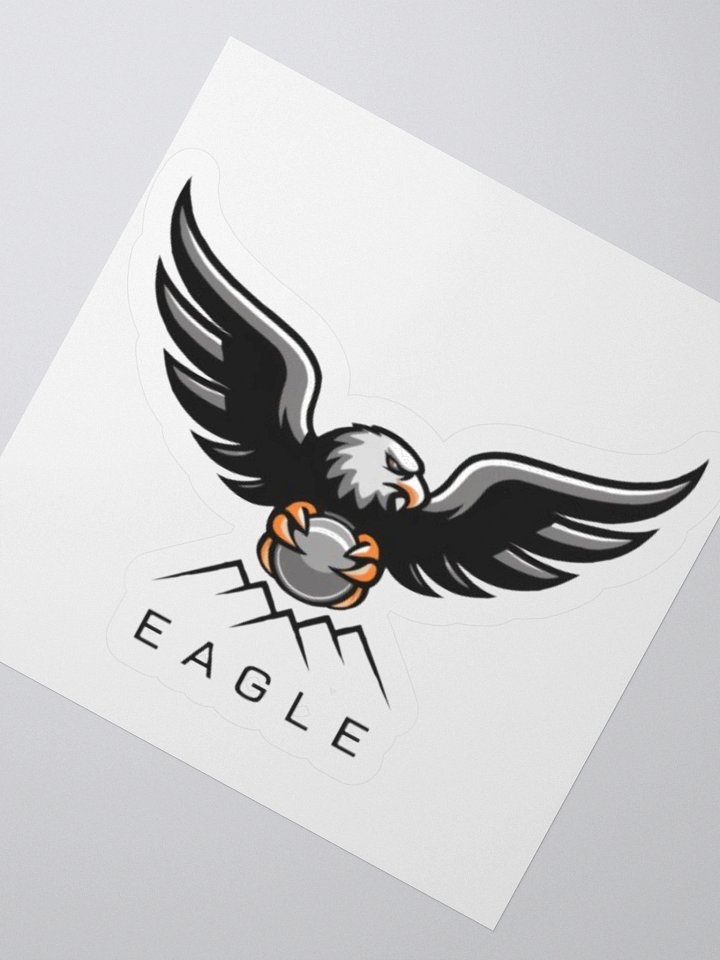 Majestic Eagle Vinyl Sticker - Nature-Inspired Design product image (6)