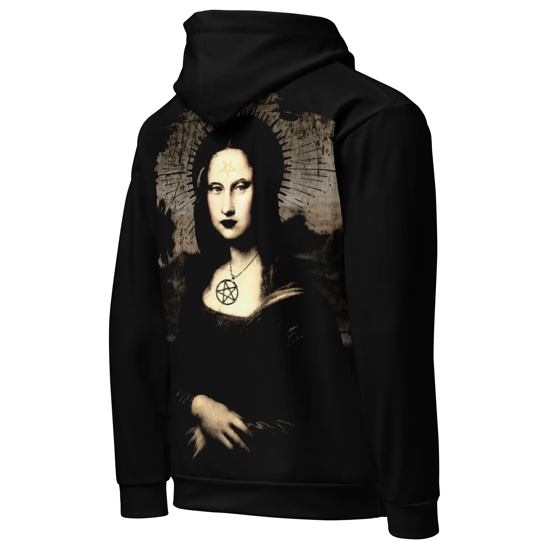 Occult Dark Mona Lisa Unisex Sweatshirt product image (5)