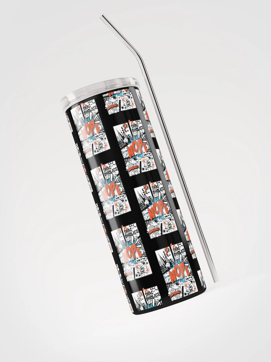 Shac-oholics Comic Blast Tumbler - Orange 