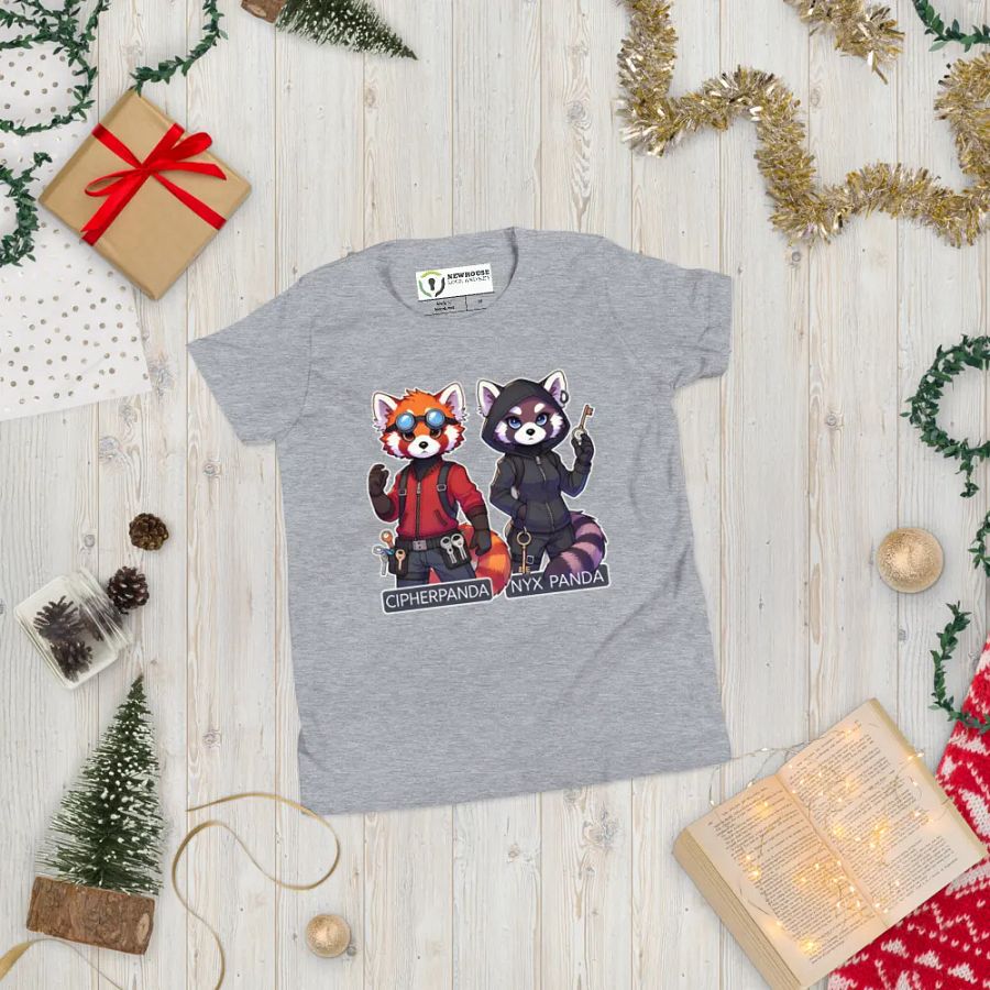 Nyx and Cipher Panda youth Tshirt product image (162)