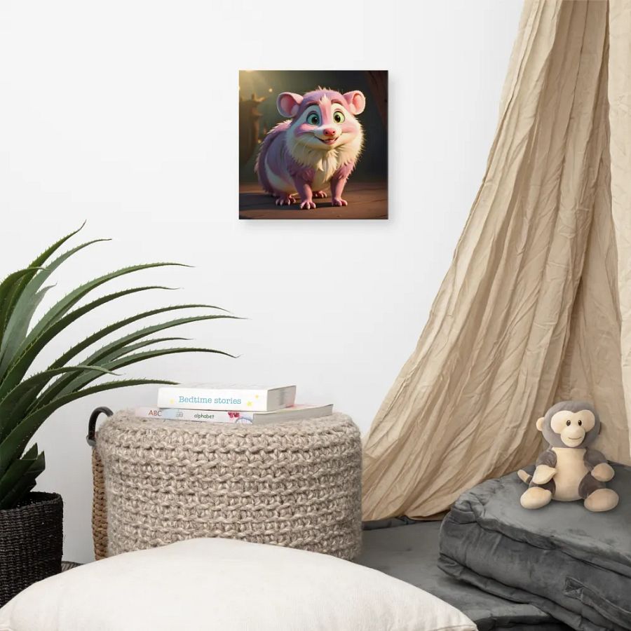 Endangered Species - Mexico - Opossum Canvas Art product image (3)