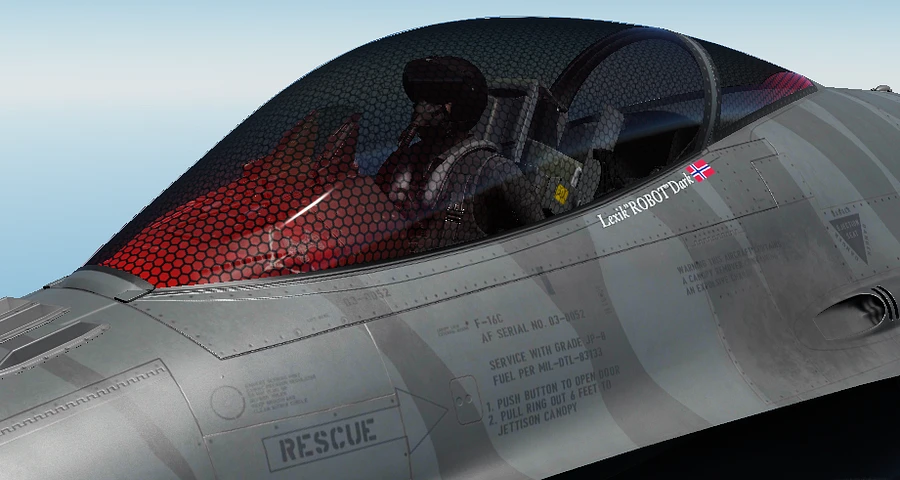 My Personal F-16CM Aesir_Tiger Livery product image (3)