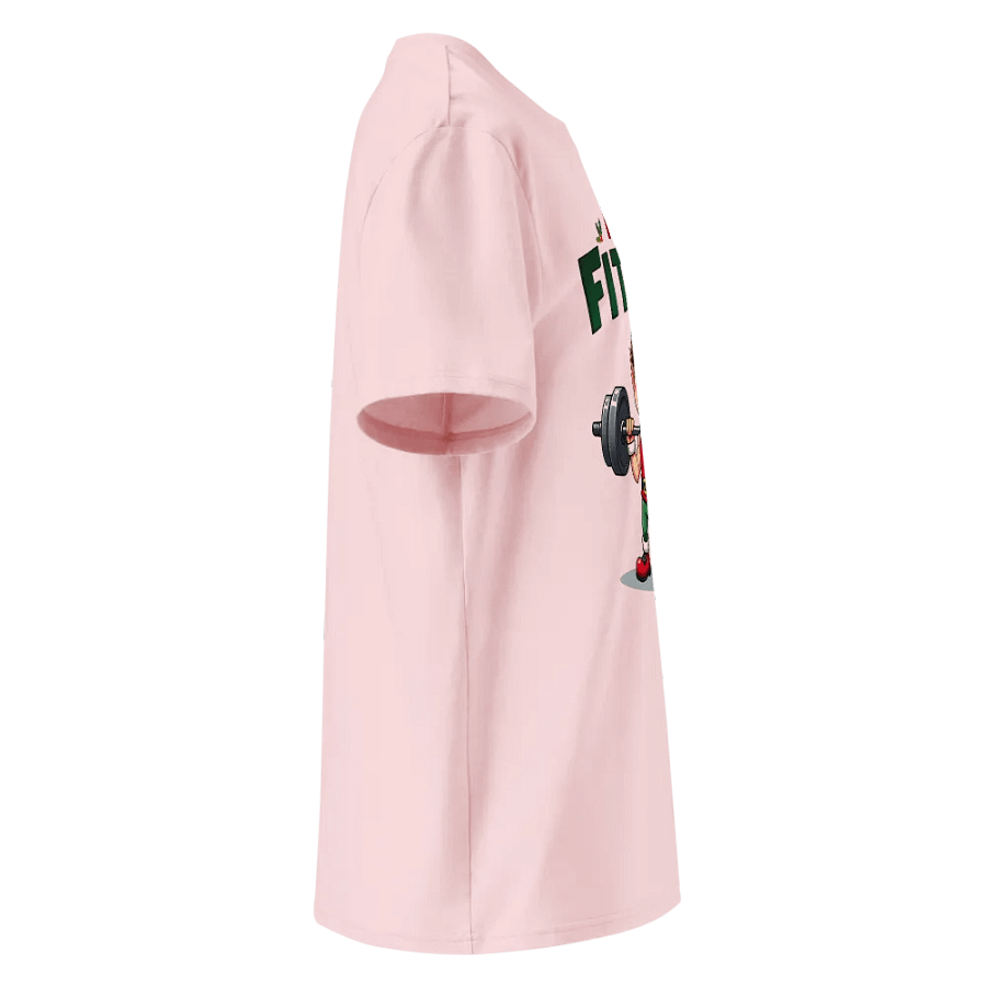 Merry Fitmas Elf Organic Tee product image (29)
