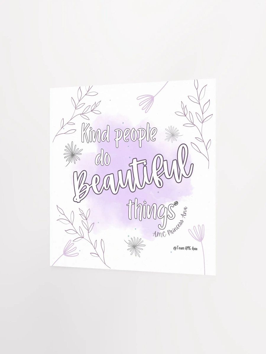 KPDBT - White/Lavender Poster product image (4)