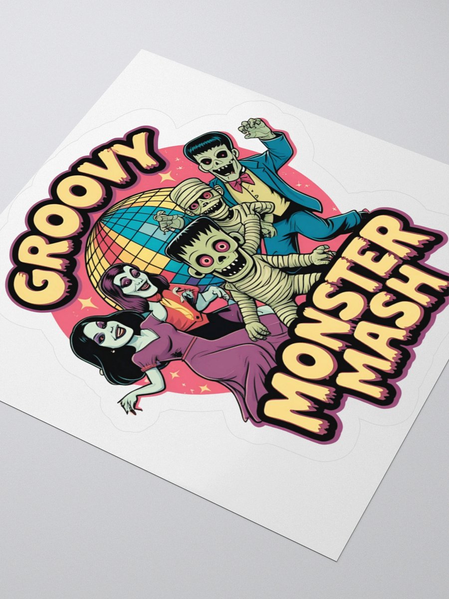Groovy Monster Mash Kiss Cut Sticker product image (8)