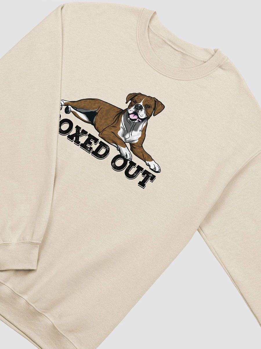 Boxed Out Sweatshirt of a Boxer Dog(Brindle) | Funny Shirt for Boxer Paw-rents product image (21)