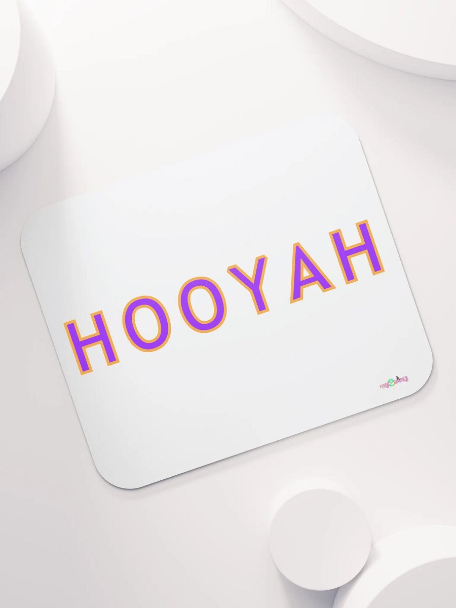 Hooyah Classic Mouse Pad (White) product image (7)