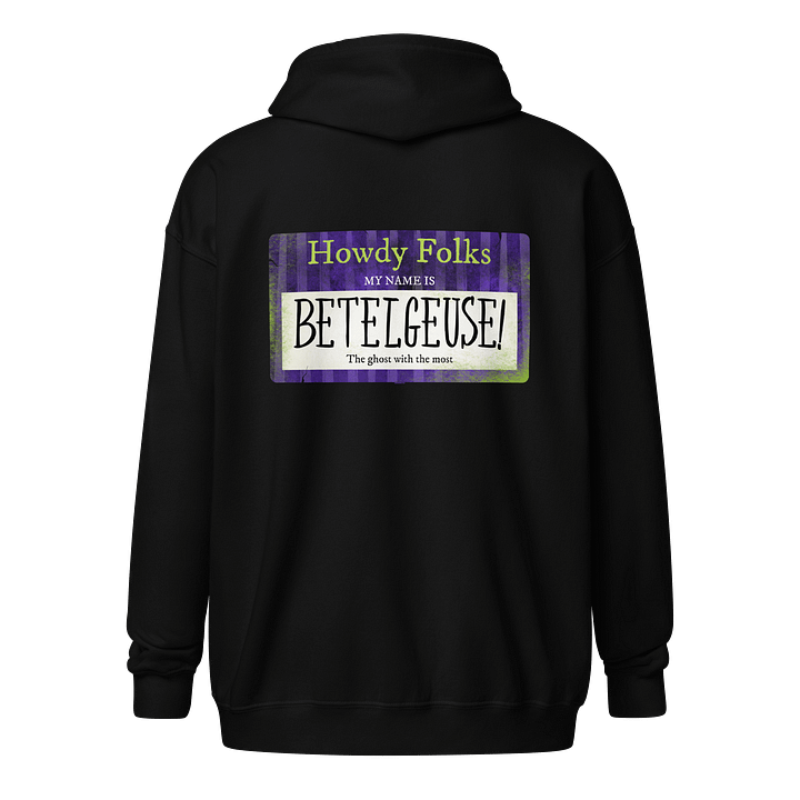 [UM Designs] My Name Is - Unisex Graphic Zip Hoodie product image (1)