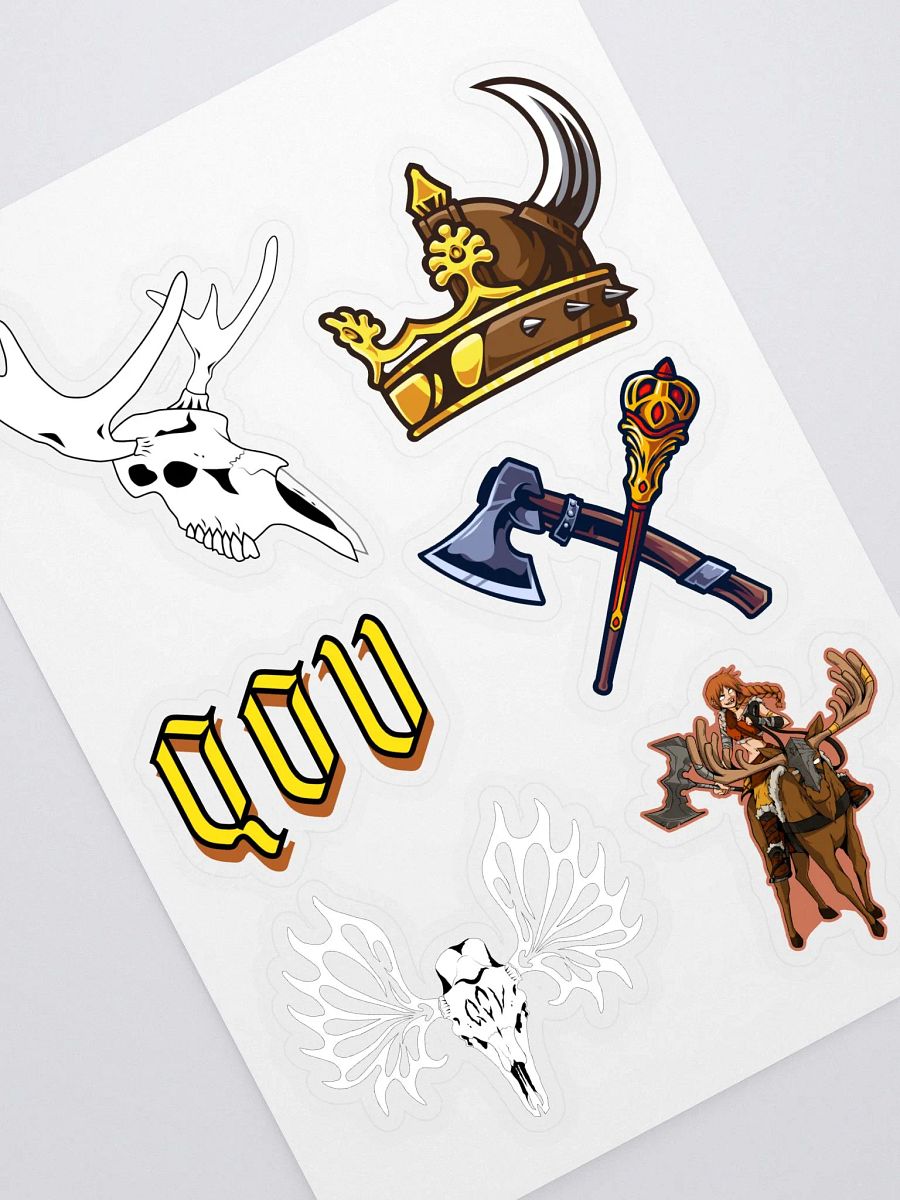 QOV - All Designs Stickers Sheet product image (1)