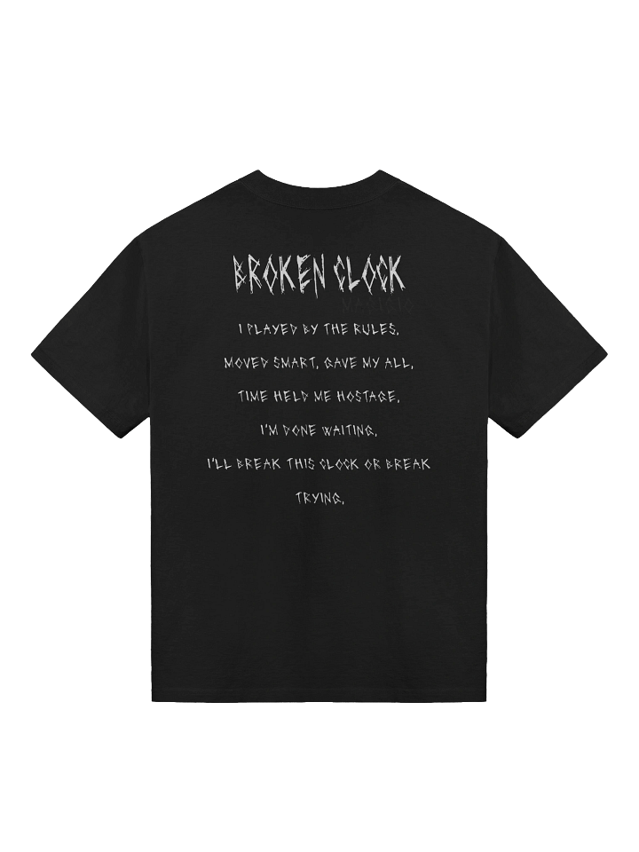 Magigio Broken Clock Faded Oversized Tee product image (2)