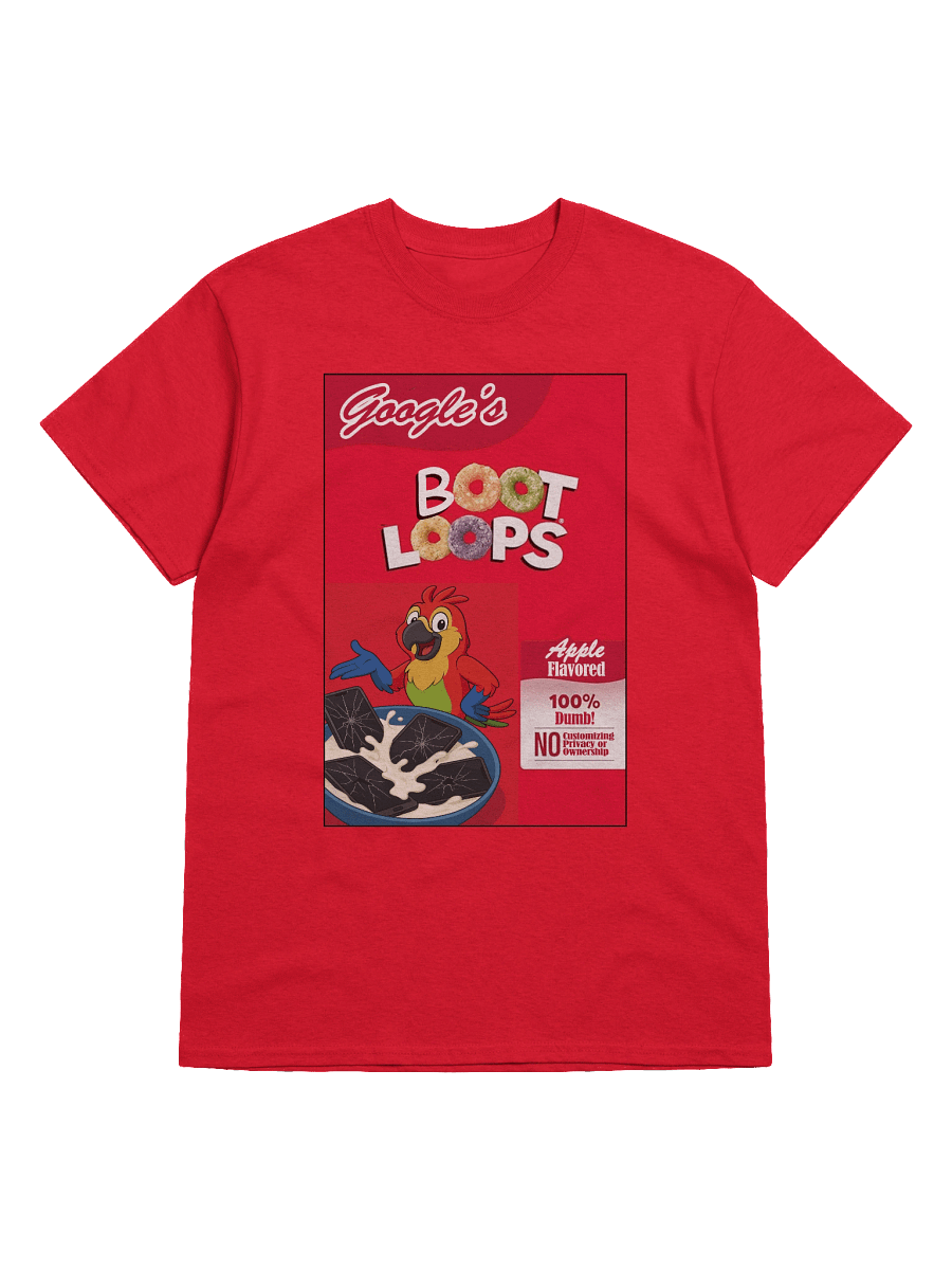 Google's Apple Flavored Boot Loops Tee product image (4)
