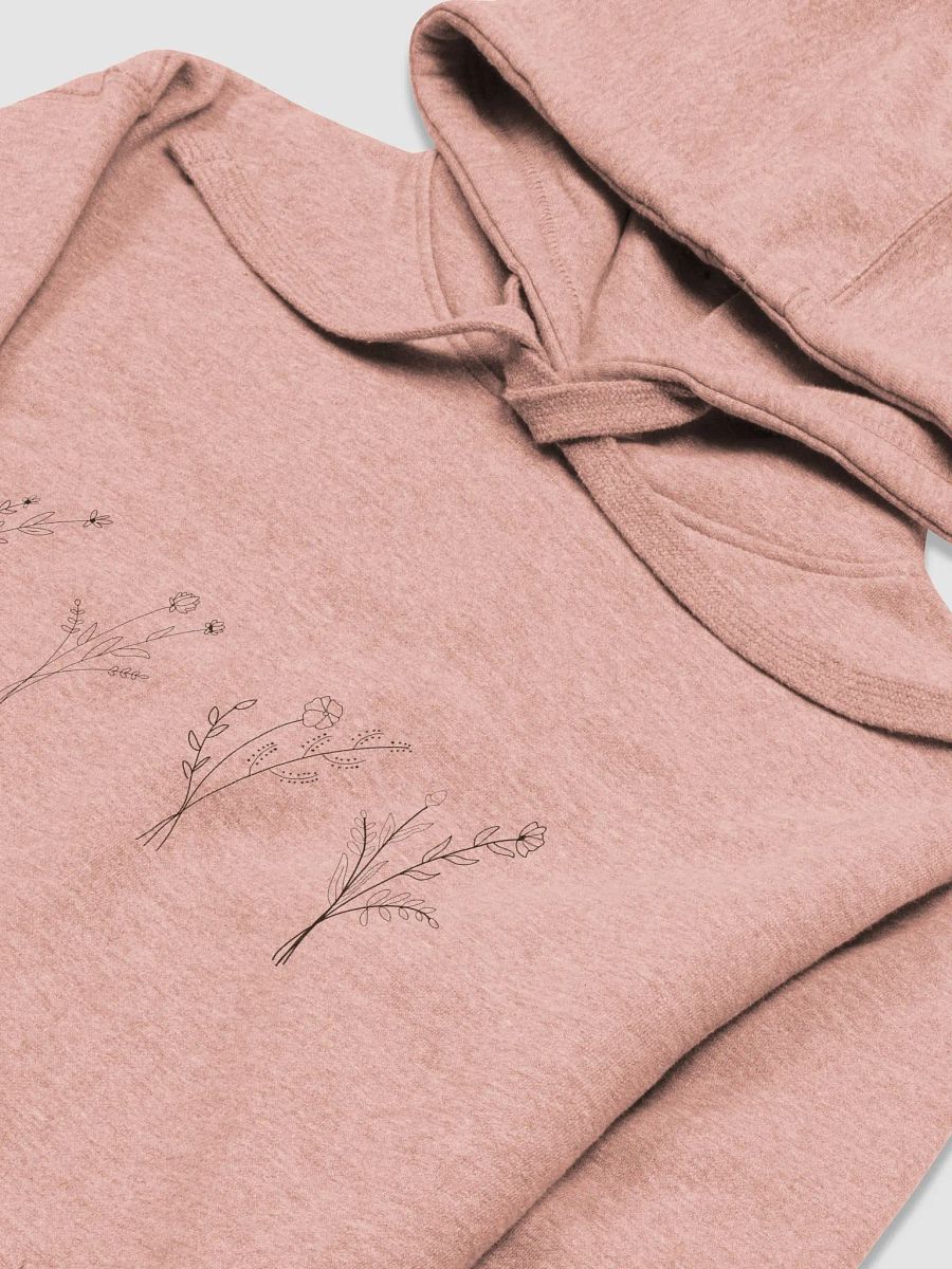 line of flowers womens hooded sweatshirt product image (3)