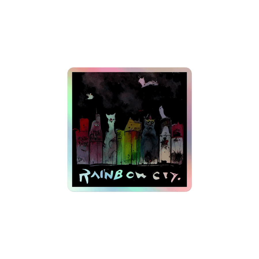 Rainbow City Feline Dreams Sticker Sheet product image (1)