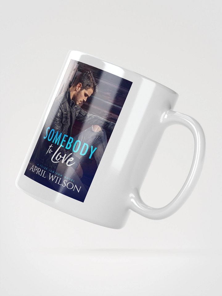 White ceramic coffee cup - Somebody to Love product image (4)