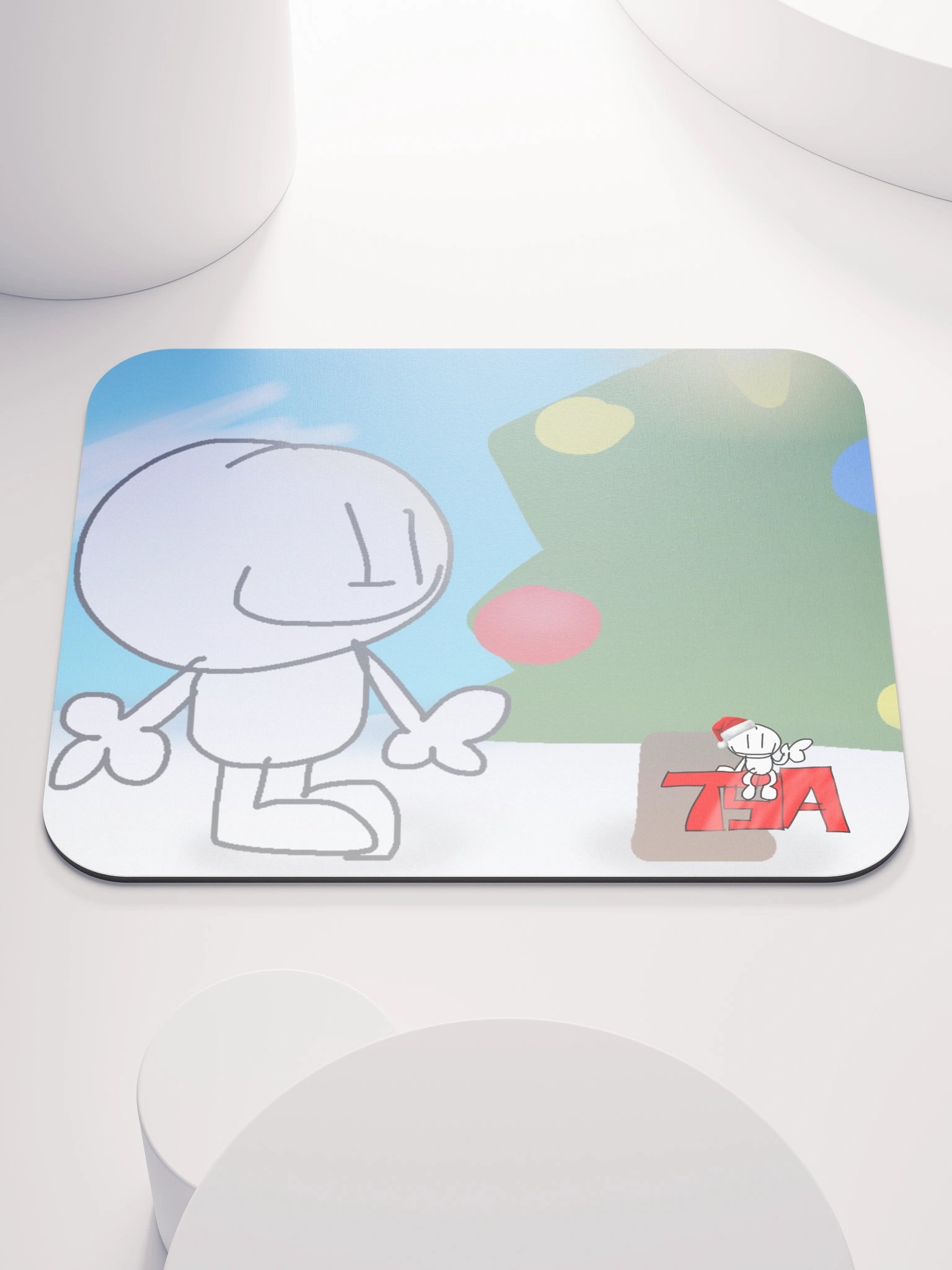 the "holly joyus" mouse pad product image (1)