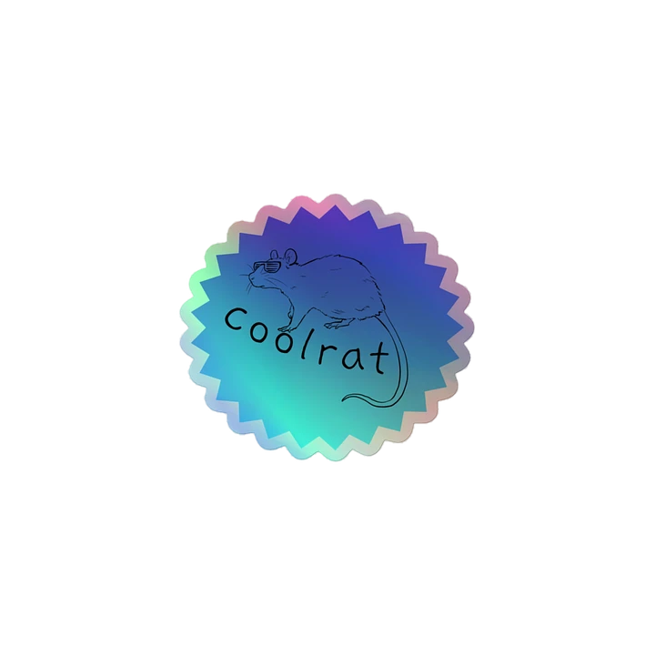 Coolrat holographic stickers product image (1)