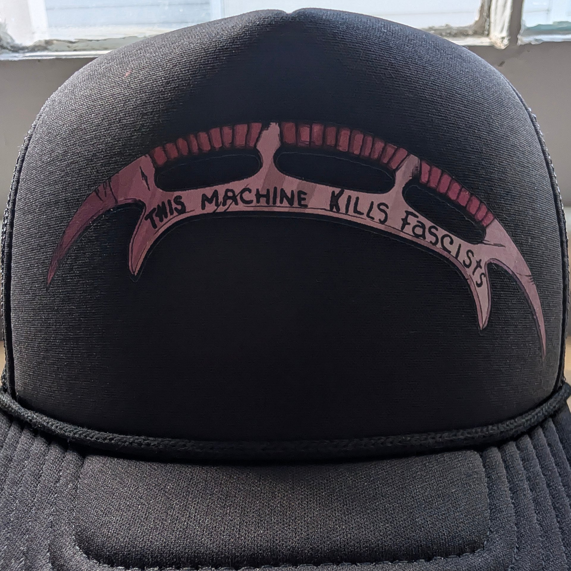 "This machine..." Bat'leth Trucker Hat product image (2)