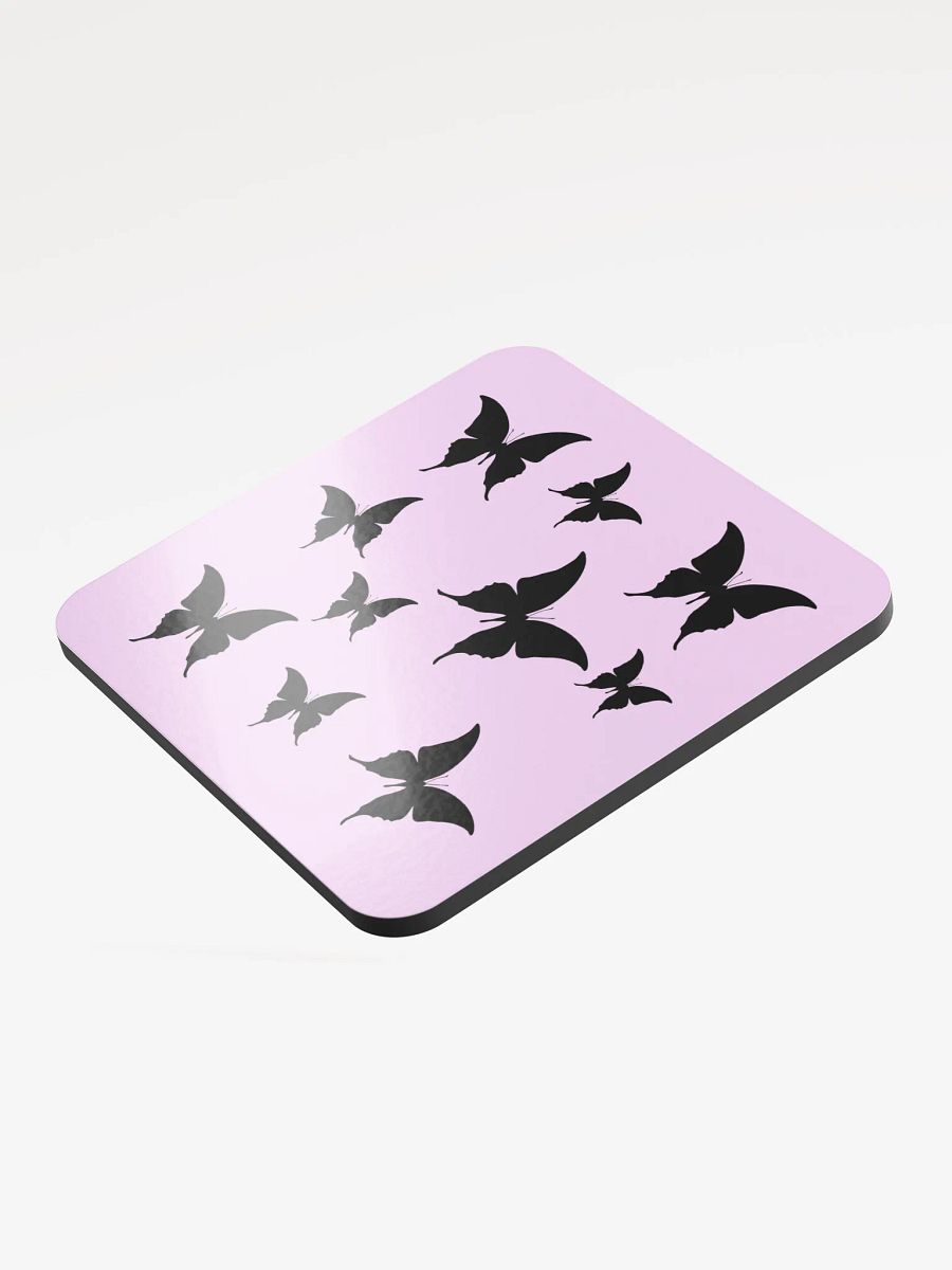 Butterflies - Glossed Cork Coaster product image (3)