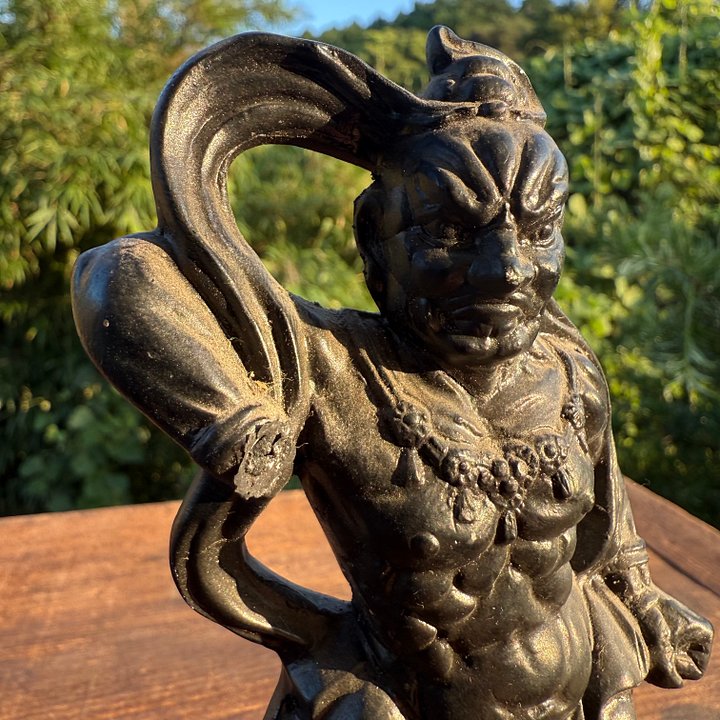 🎎 Vintage Japanese NeoGuardian Temple Statue – Niō Protector Figure product image (2)