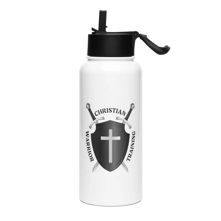 CWT Water Bottle – Faith. Readiness. Protection in His Name. product image (3)
