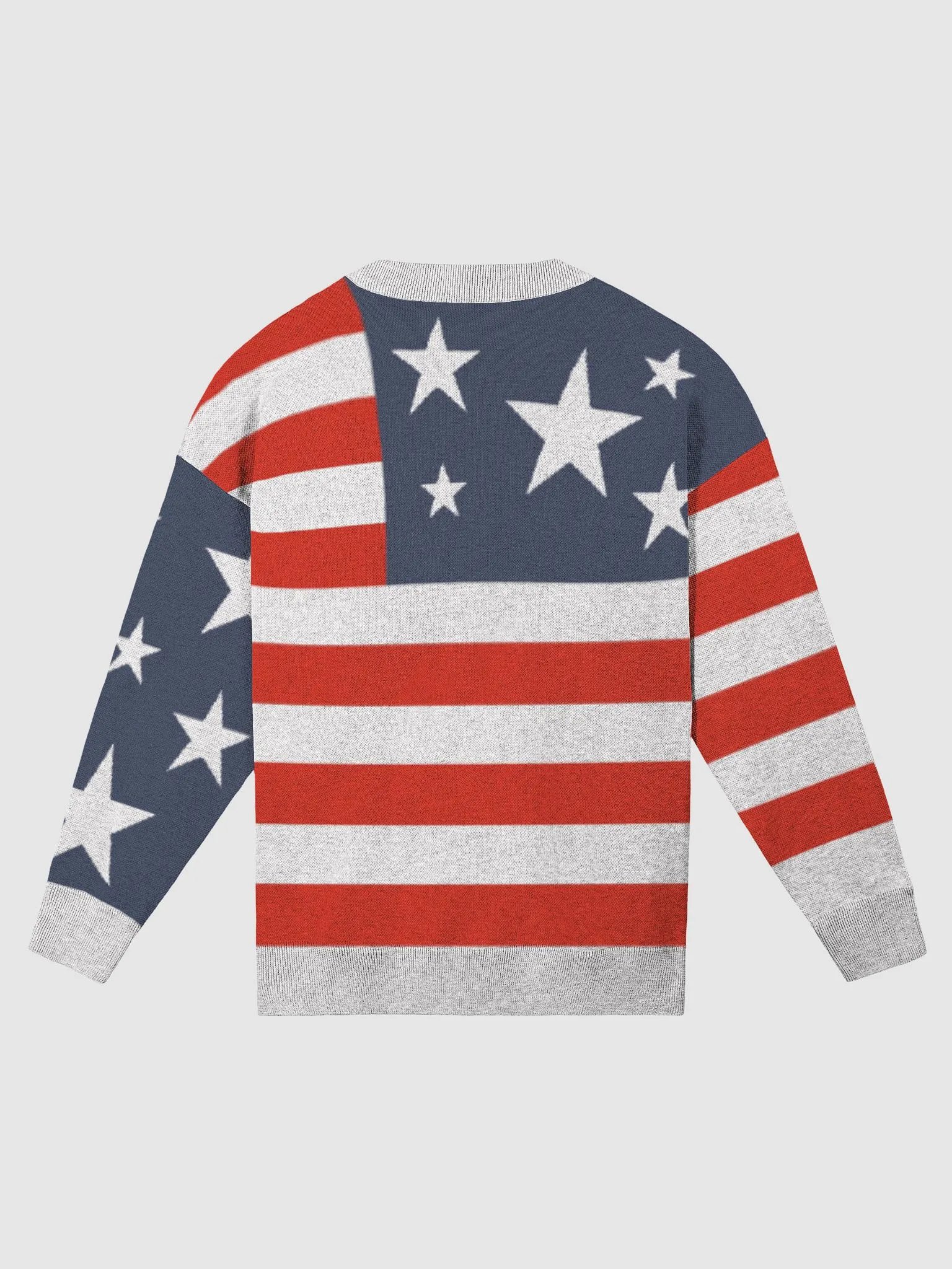 Patriotic Deady Bear Jacquard Sweater product image (10)